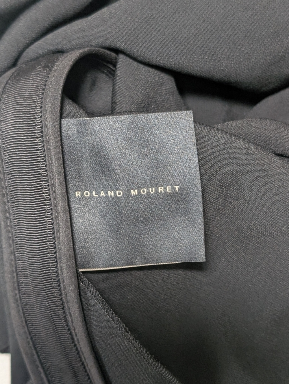 Roland Mouret Black Sleeveless Peplum Sheath Dress - Picture 9 of 13